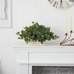 14" Ivy In White Planter 10 14" Ivy In White Planter -Michaels Shop D262783S 13