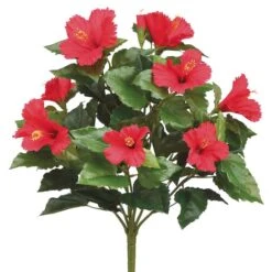 Red Hibiscus Bush -Michaels Shop D264080S 1 1