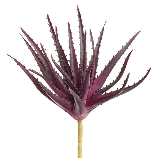 Soft Touch Eggplant Spiky Aloe Pick 3 Soft Touch Eggplant Spiky Aloe Pick