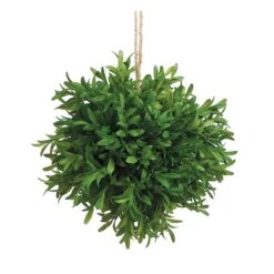 8" Green Tea Leaf Ball -Michaels Shop D265751S 1 1