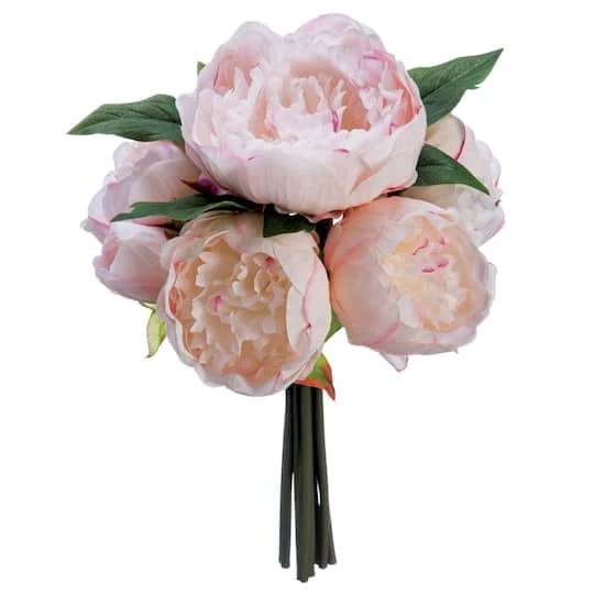 Light Pink Peony Bouquet 4 Light Pink Peony Bouquet - Image 2