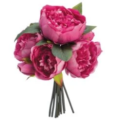 Dark Pink Peony Bouquet -Michaels Shop D265765S 1 1