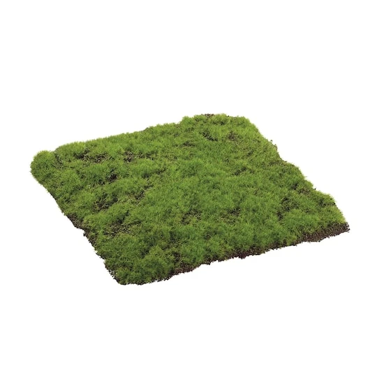 Square Moss Sheet, 12" X 12" 3 Square Moss Sheet, 12" X 12"