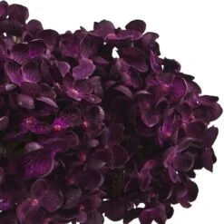 8.5" Purple Hydrangea Arrangement In Glass Vase -Michaels Shop D292549S 12