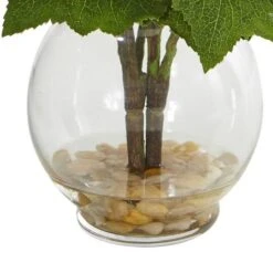 10" White Daisy Arrangement In Fluted Vase -Michaels Shop D292593S 3