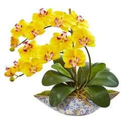 16" Moth Orchid Arrangement In Vase -Michaels Shop D292694S 1 1