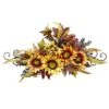 27" Sunflower Swag With Metal Frame -Michaels Shop D292740S 11