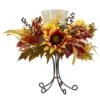 16" Sunflower Candelabrum Centerpiece -Michaels Shop D292741S 1