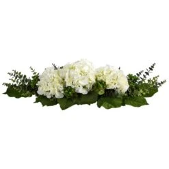 9" Hydrangea & Eucalyptus Floral Arrangement -Michaels Shop D292754S 1 1