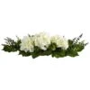 9" Hydrangea & Eucalyptus Floral Arrangement -Michaels Shop D292754S 1