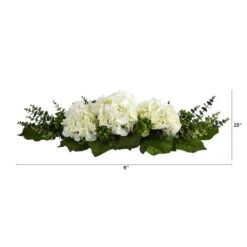 9" Hydrangea & Eucalyptus Floral Arrangement -Michaels Shop D292754S 2