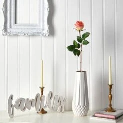 Peach & Cream Rose Bud Stem, 6ct. 9 Peach & Cream Rose Bud Stem, 6ct. -Michaels Shop D293234S 3