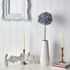 Blue Hydrangea Artificial Flower Stem, 3ct. -Michaels Shop D293250S 3