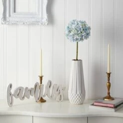 Light Blue Hydrangea Artificial Flower Stem, 3ct. -Michaels Shop D293251S 3