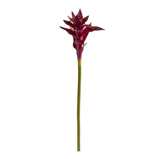 Pink Star Bromeliad Artificial Flower Stem, 6ct. 3 Pink Star Bromeliad Artificial Flower Stem, 6ct.