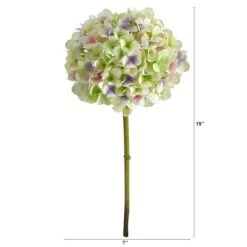 Multicolor Hydrangea Artificial Flower Stem, 3ct. -Michaels Shop D293265S 2