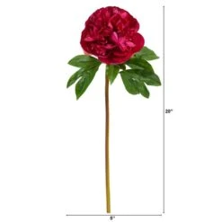 Pink Peony Artificial Flower Stem, 3ct. -Michaels Shop D293267S 2