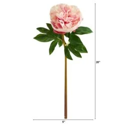 Light Pink Peony Artificial Flower Stem, 3ct. -Michaels Shop D293269S 2