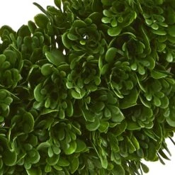 19.5" UV Resistant Green Tea Leaf Wreath -Michaels Shop D293309S 13