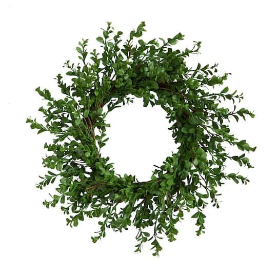 20" Boxwood Wreath 3 20" Boxwood Wreath