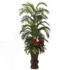 5ft. Areca & Mixed Greens Plant In Bamboo Planter 1 5ft. Areca & Mixed Greens Plant In Bamboo Planter -Michaels Shop D293824S 11