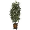 5ft. Bracken Fern Tree With Decorative Vase -Michaels Shop D293851S 11
