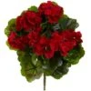 Red Geranium Bush, 4ct. -Michaels Shop D293875S 11