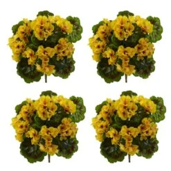 Yellow Geranium Bush, 4ct. 8 Yellow Geranium Bush, 4ct. -Michaels Shop D293879S 12
