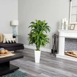 4ft. Marginatum In White Tower Vase -Michaels Shop D293909S 16