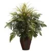 2ft. Mixed Grass & Fern In Decorative Planter -Michaels Shop D293911S 1