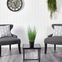 21" Potted Onion Grass Plant 9 21" Potted Onion Grass Plant -Michaels Shop D294016S 3