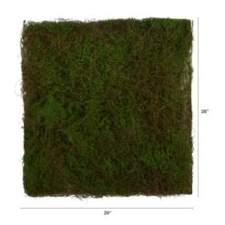 20" Artificial Moss Mat 11 20" Artificial Moss Mat -Michaels Shop D294030S 2