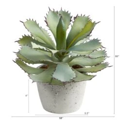 11" Potted Succulent Plant 9 11" Potted Succulent Plant -Michaels Shop D294034S 2