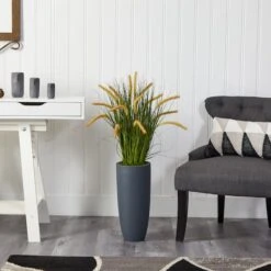 3ft. Onion Grass Plant In Gray Planter -Michaels Shop D294045S 3