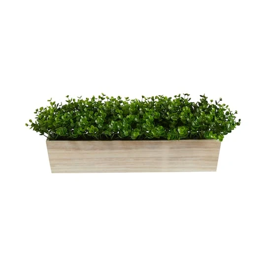 8" Eucalyptus In Decorative Planter 4 8" Eucalyptus In Decorative Planter - Image 2
