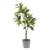 Hello Honey® 2ft. Faux Lemon Tree In Cement Pot -Michaels Shop D319767S 1