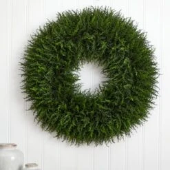 32" Giant Cedar Artificial Wreath -Michaels Shop D323538S 13