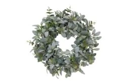 22" Green Lambs Ear Wreath 7 22" Green Lambs Ear Wreath -Michaels Shop D329586S 1 1