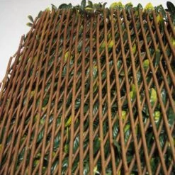 51" Expandable Lemon Leaf Lattice Screen 11 51" Expandable Lemon Leaf Lattice Screen -Michaels Shop D329646S 2