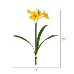 Yellow Narcissus Spray, 3ct. -Michaels Shop D333747S 2