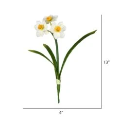 Cream Daffodil Spray, 3ct. -Michaels Shop D333748S 2