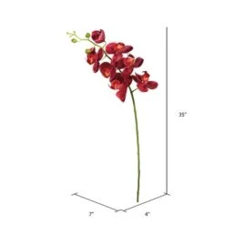 Magenta Real Touch Orchid Stem -Michaels Shop D333756S 2