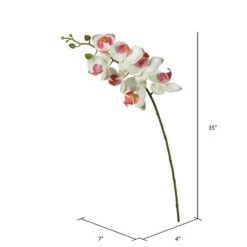 White Orchid Stem -Michaels Shop D333810S 2