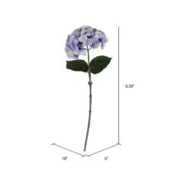 Purple Hydrangea Stem, 4ct. -Michaels Shop D333838S 6