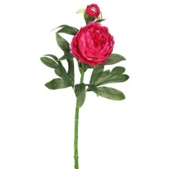 Hot Pink Peony Stem, 3ct.