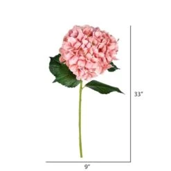 Pink Hydrangea Stem, 2ct. -Michaels Shop D333864S 2