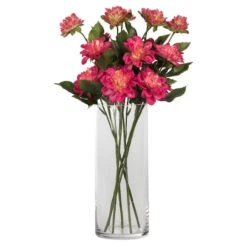 6 Pack: Fuchsia Dahlia Spray -Michaels Shop D333882S 2