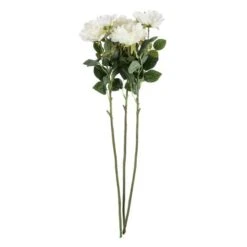 White Rose Stem, 3ct. -Michaels Shop D333884S 2