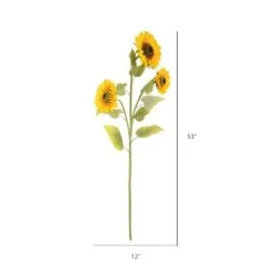 Yellow Sunflower Spray -Michaels Shop D333894S 13