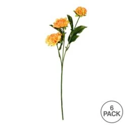 6 Pack: Yellow Dahlia Spray -Michaels Shop D333896S 3